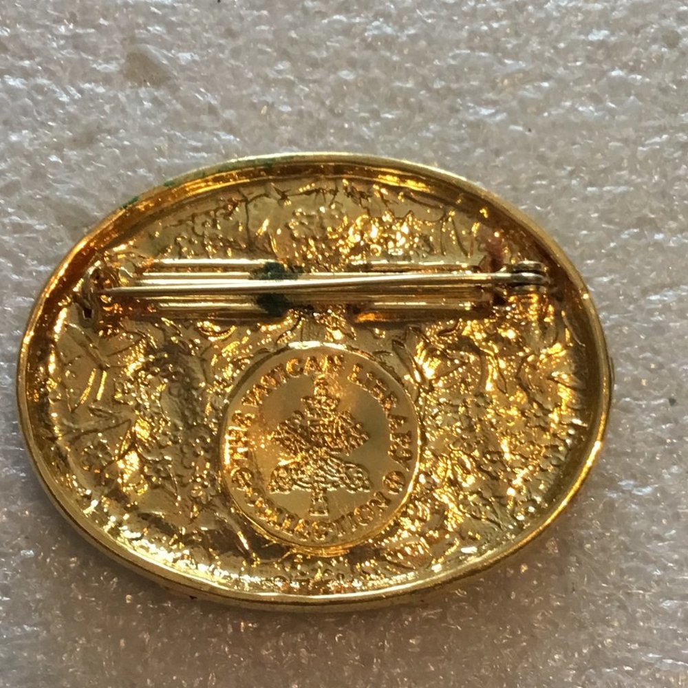 The Vatican Library Collection brooch - Picture 2 of 5